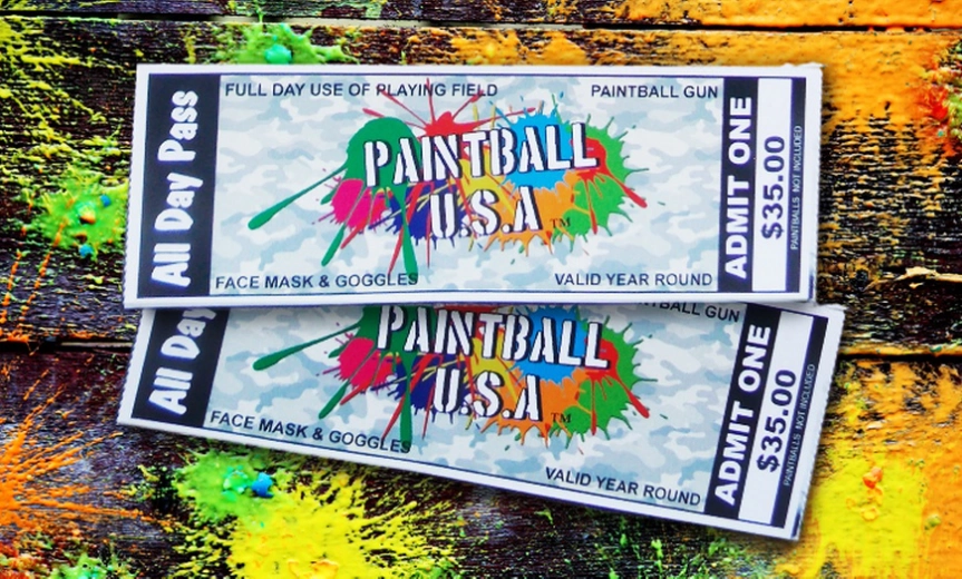 Paintball USA Tickets Accepted At Over 100 Paintball Parks Nationwide