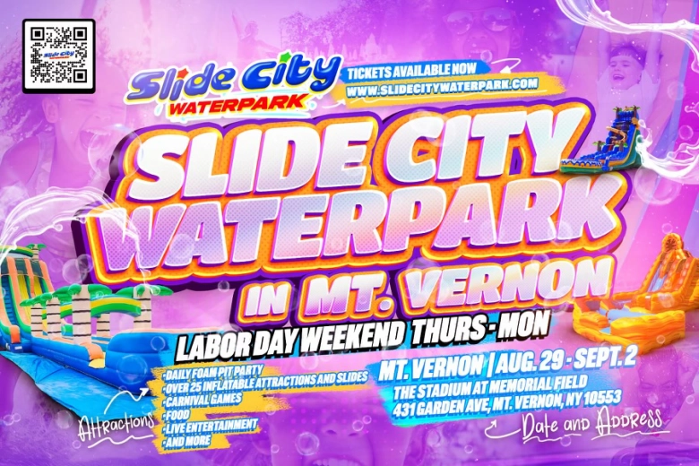 Slide City Waterpark Entrance Ticket